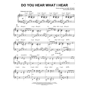 Do You Hear What I Hear [Jazz version] (arr. Brent Edstrom)